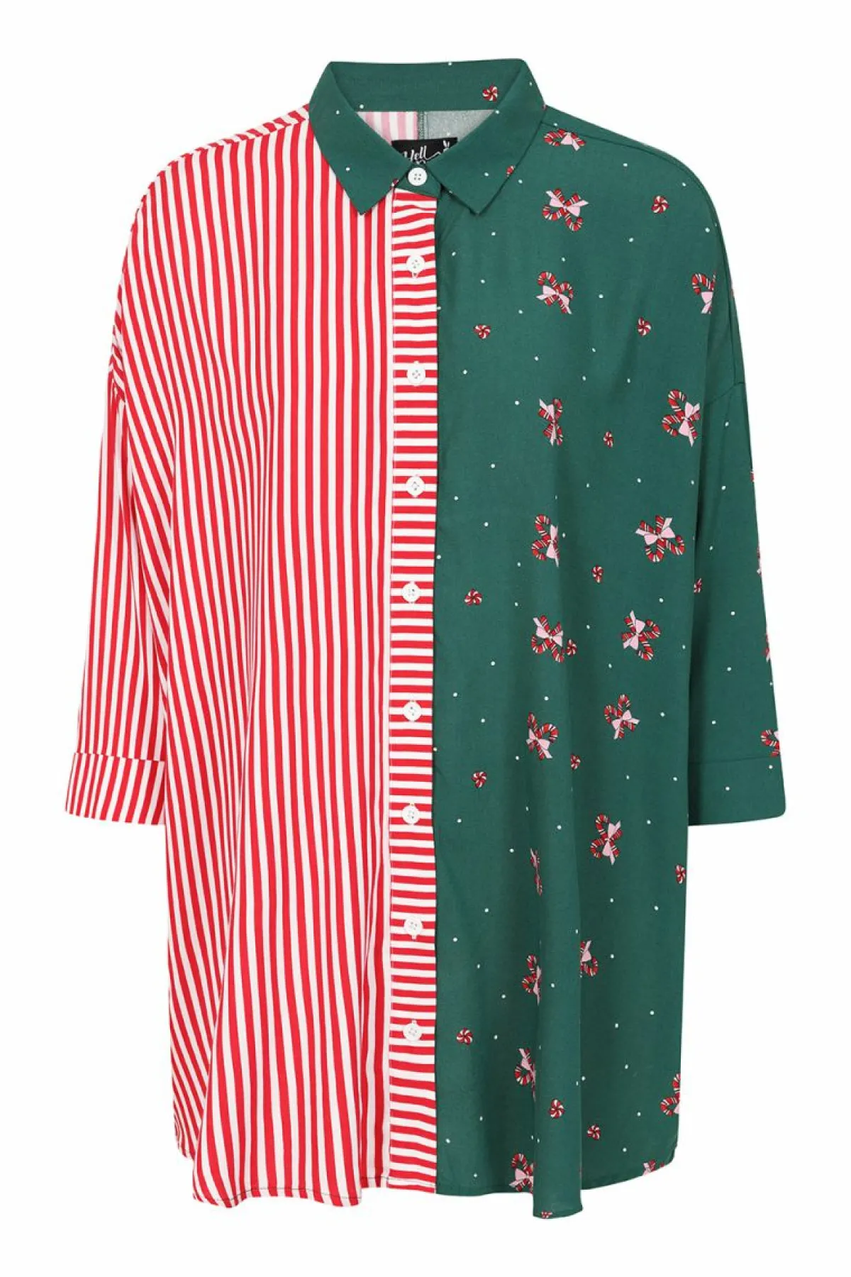 Women Hell Bunny Shirts<Beth Oversized Shirt