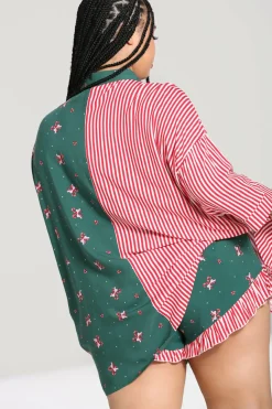 Women Hell Bunny Shirts<Beth Oversized Shirt