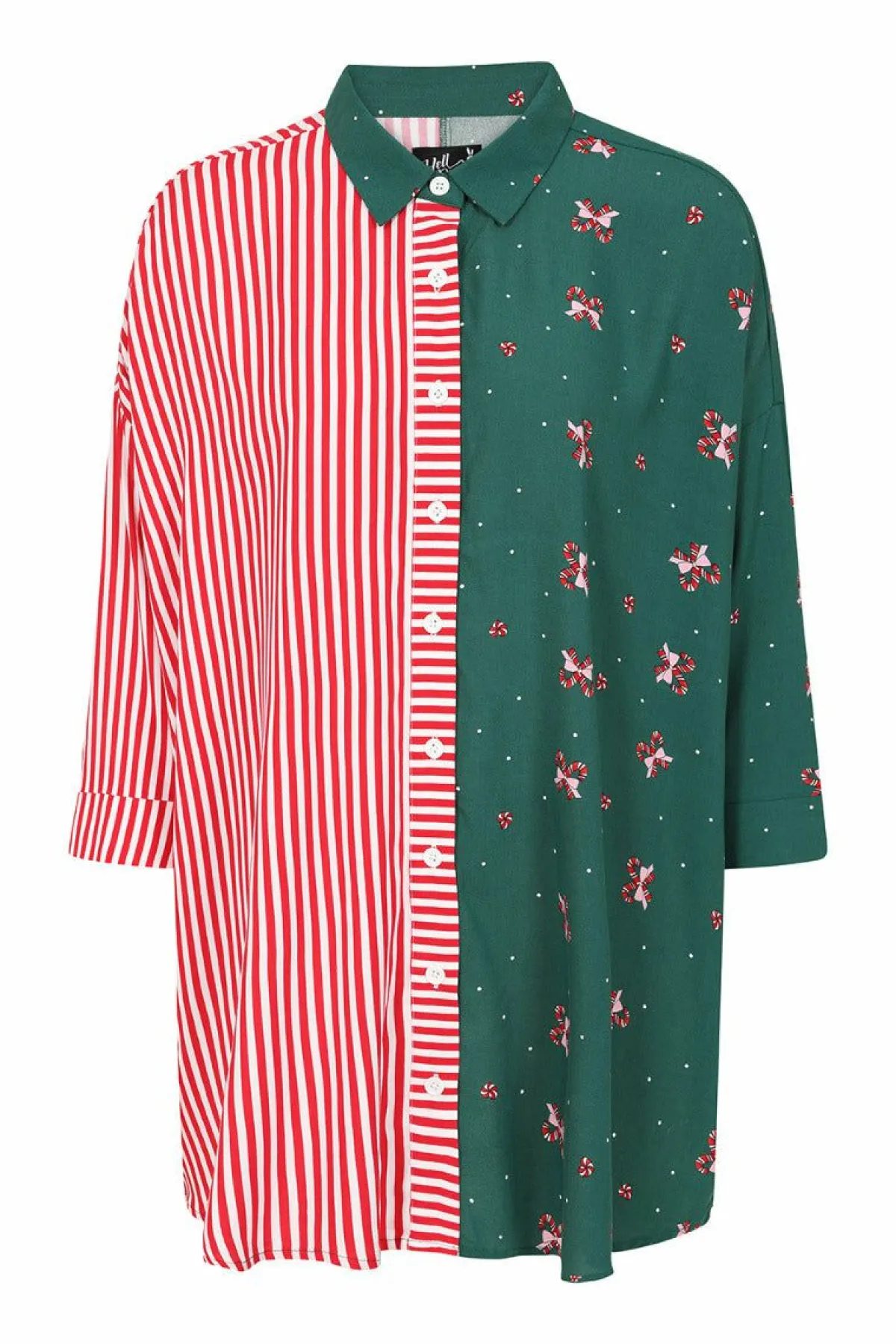 Women Hell Bunny Shirts<Beth Oversized Shirt