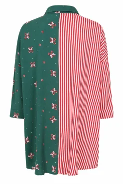 Women Hell Bunny Shirts<Beth Oversized Shirt