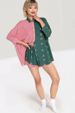Women Hell Bunny Shirts<Beth Oversized Shirt
