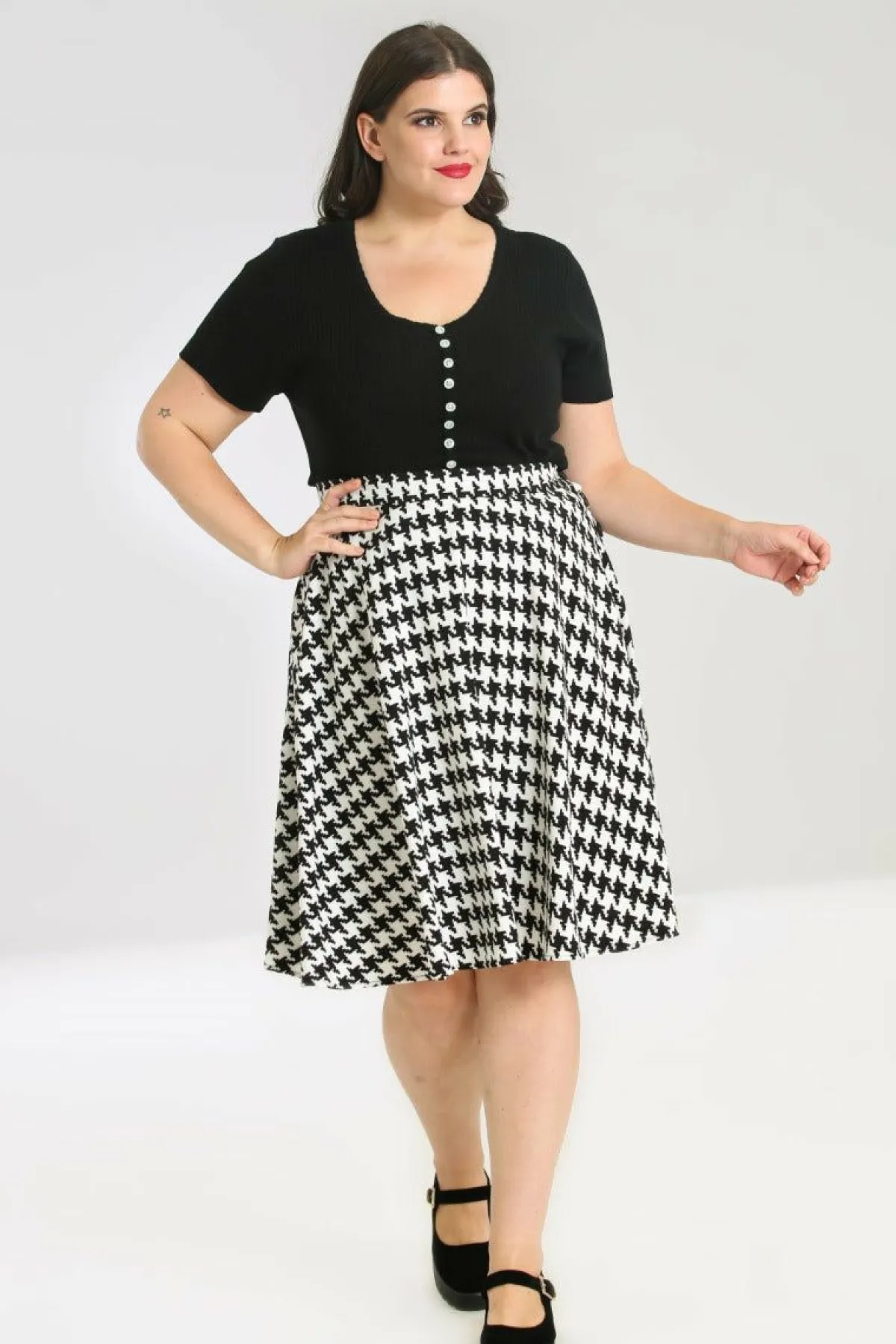 Women Hell Bunny Knee Skirts<Blake Skirt