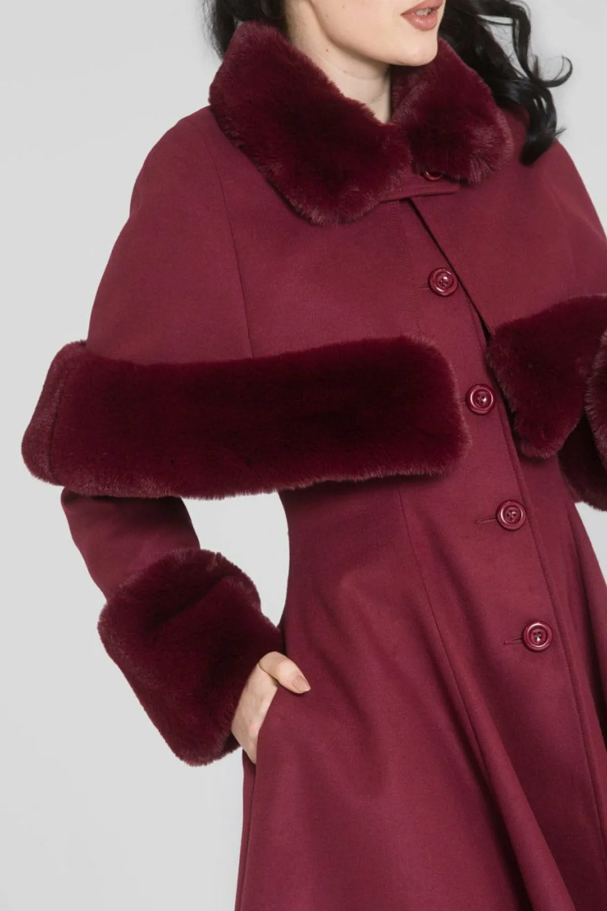 Women Hell Bunny Coats<Capulet Coat