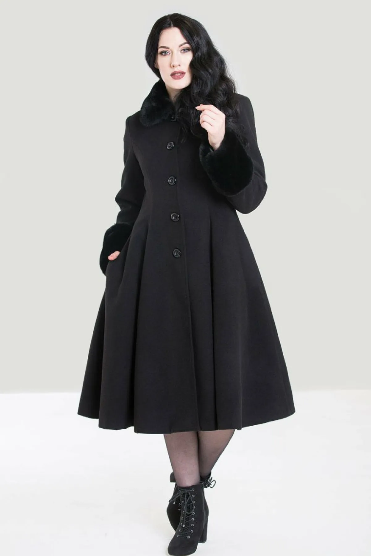 Women Hell Bunny Coats<Capulet Coat