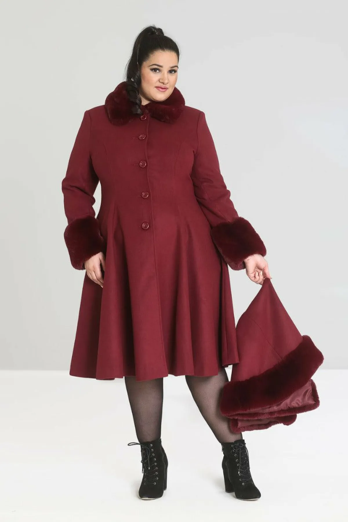 Women Hell Bunny Coats<Capulet Coat