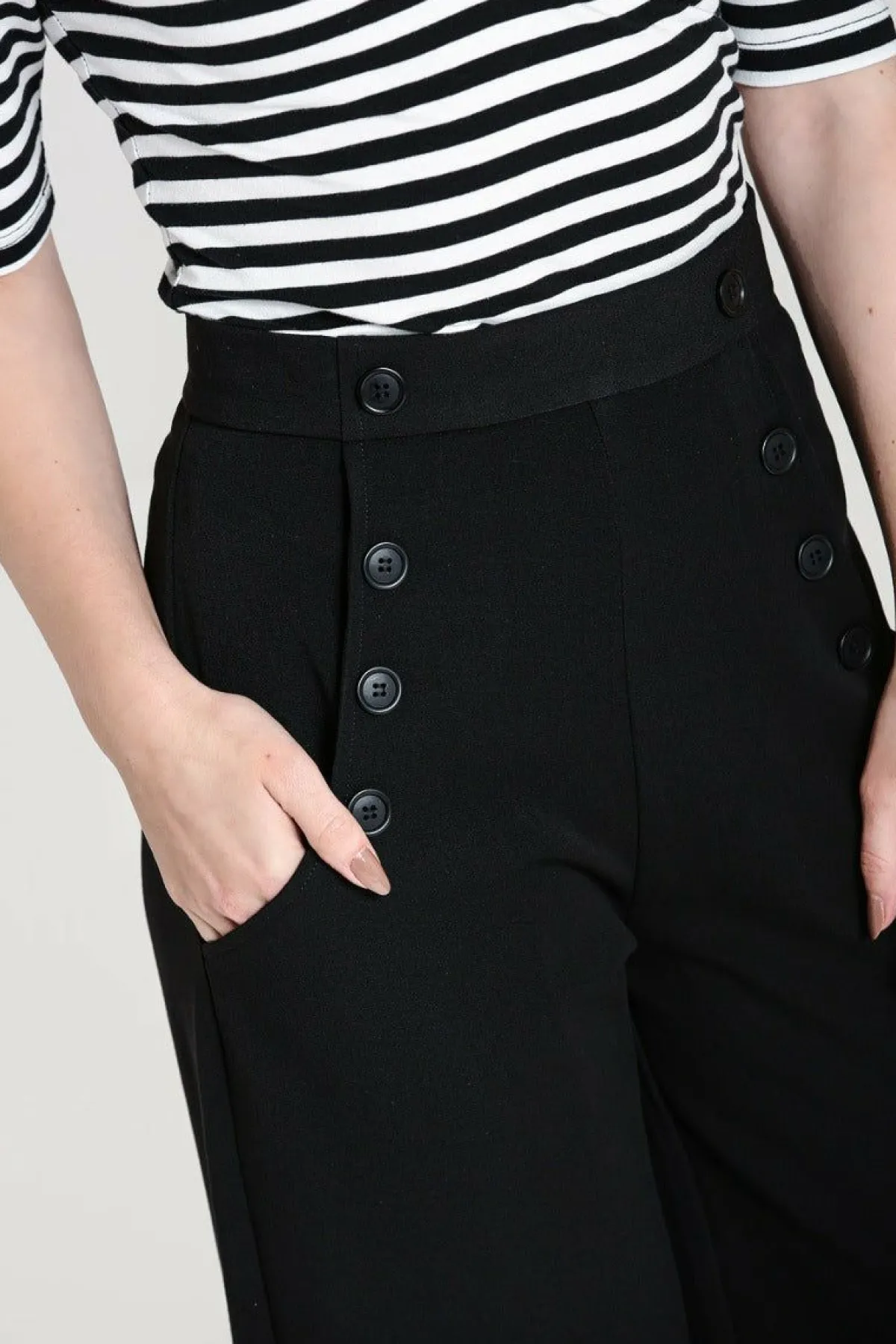 Women Hell Bunny Trousers<Carlie Swing Trousers