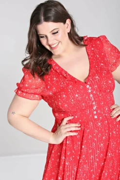 Women Hell Bunny Midi Dresses<Cassiopeia Dress