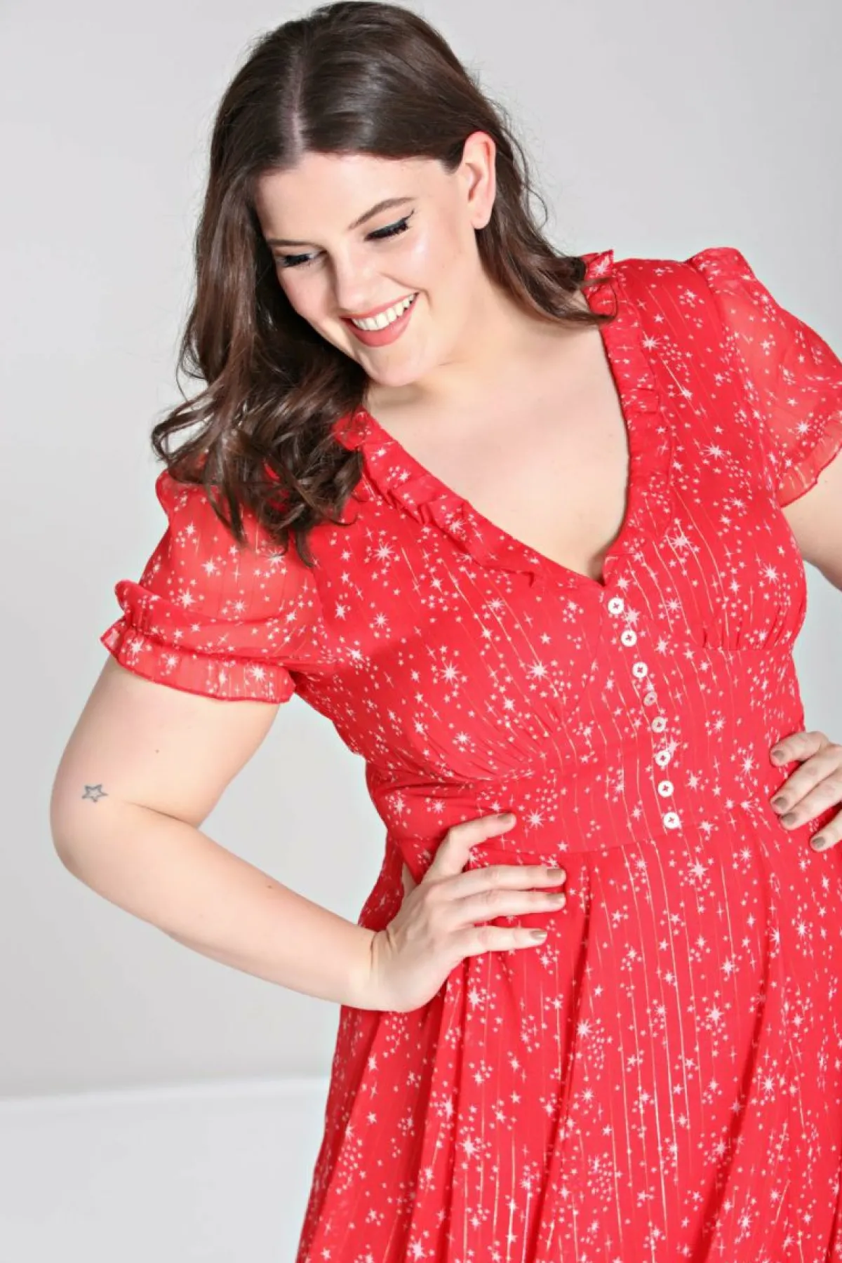 Women Hell Bunny Midi Dresses<Cassiopeia Dress