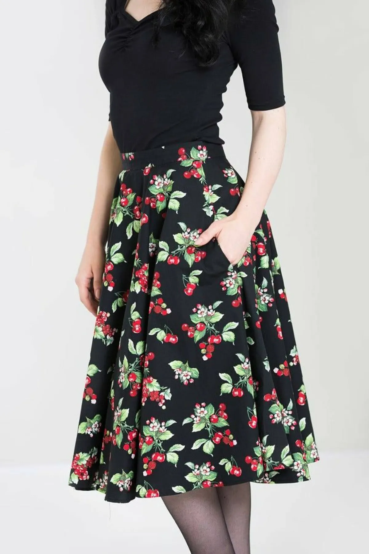 Women Hell Bunny Midi Skirts<Cherie 50'S Skirt