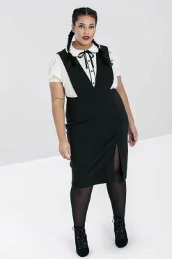 Women Hell Bunny Knee Dresses<Claire Pinafore Dress