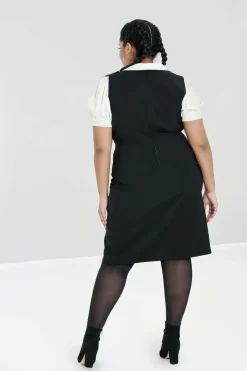 Women Hell Bunny Knee Dresses<Claire Pinafore Dress