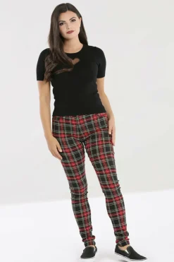 Women Hell Bunny Trousers<Clash Skinny Trousers