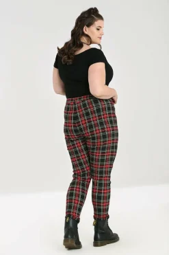 Women Hell Bunny Trousers<Clash Skinny Trousers