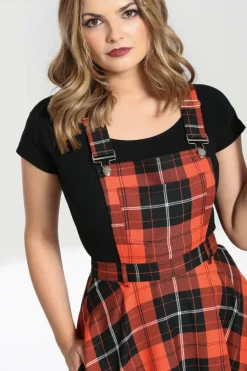 Women Hell Bunny Mini Dresses<Clementine Pinafore Dress