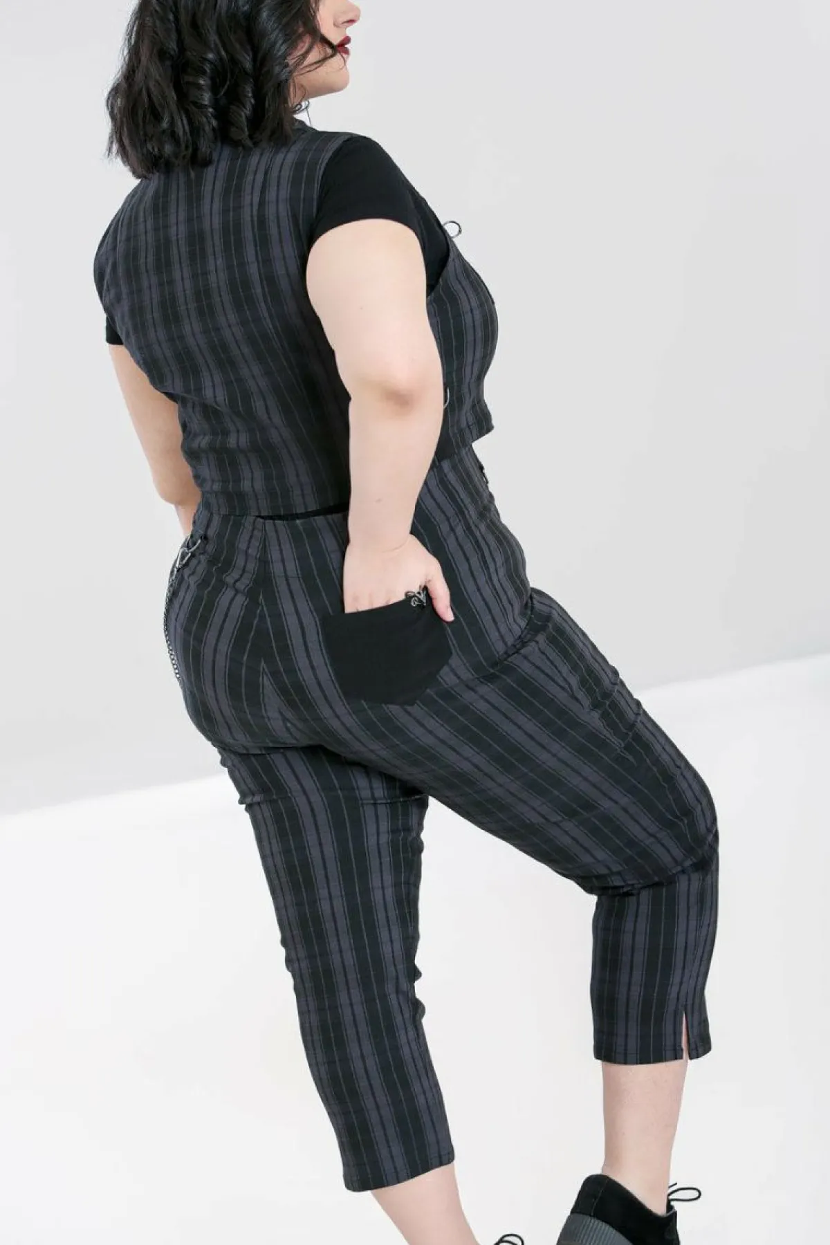 Women Hell Bunny Capris<Cobain Capris