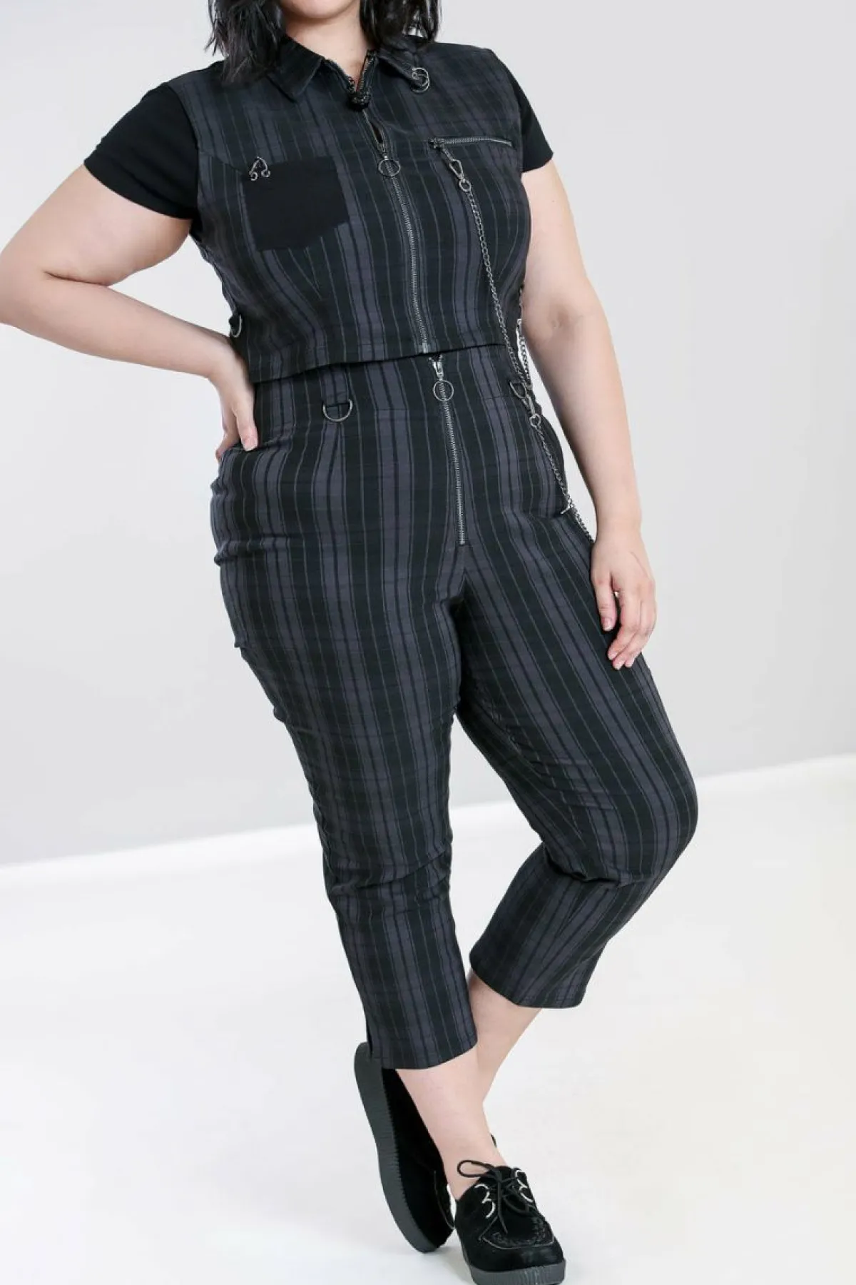 Women Hell Bunny Capris<Cobain Capris