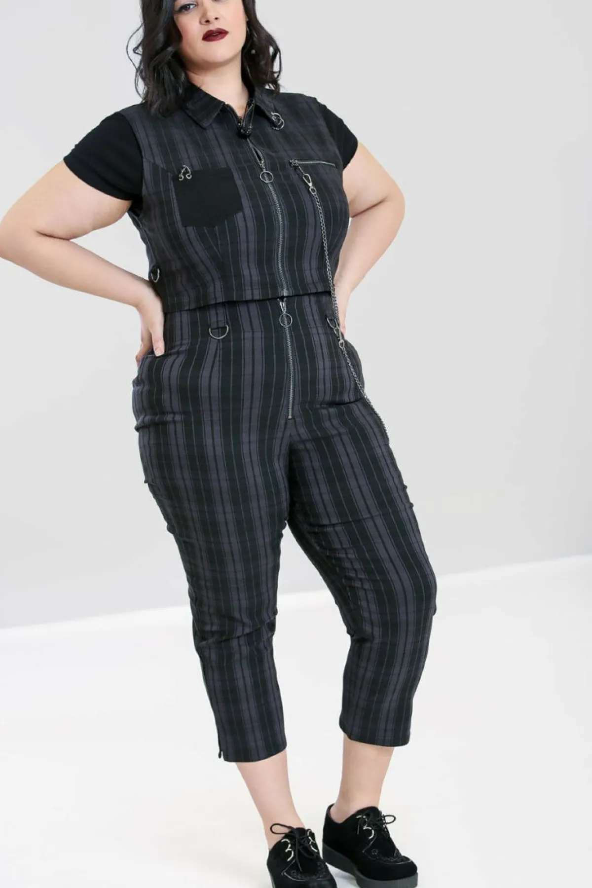 Women Hell Bunny Capris<Cobain Capris