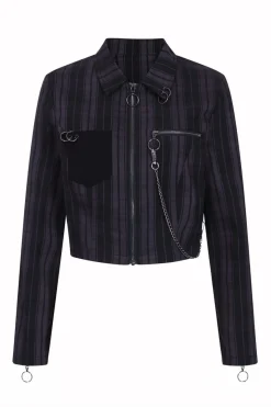 Women Hell Bunny Jackets<Cobain Jacket