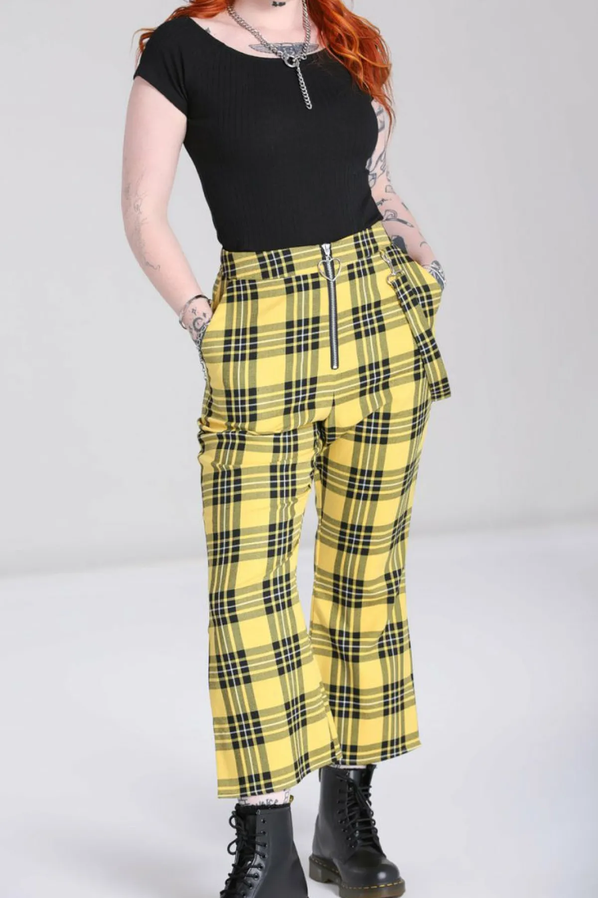 Women Hell Bunny Trousers<Corey Trousers