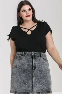 Women Hell Bunny Jerseys<Cristina Top