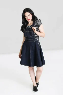 Women Hell Bunny Dresses<Dakota Pinafore Dress