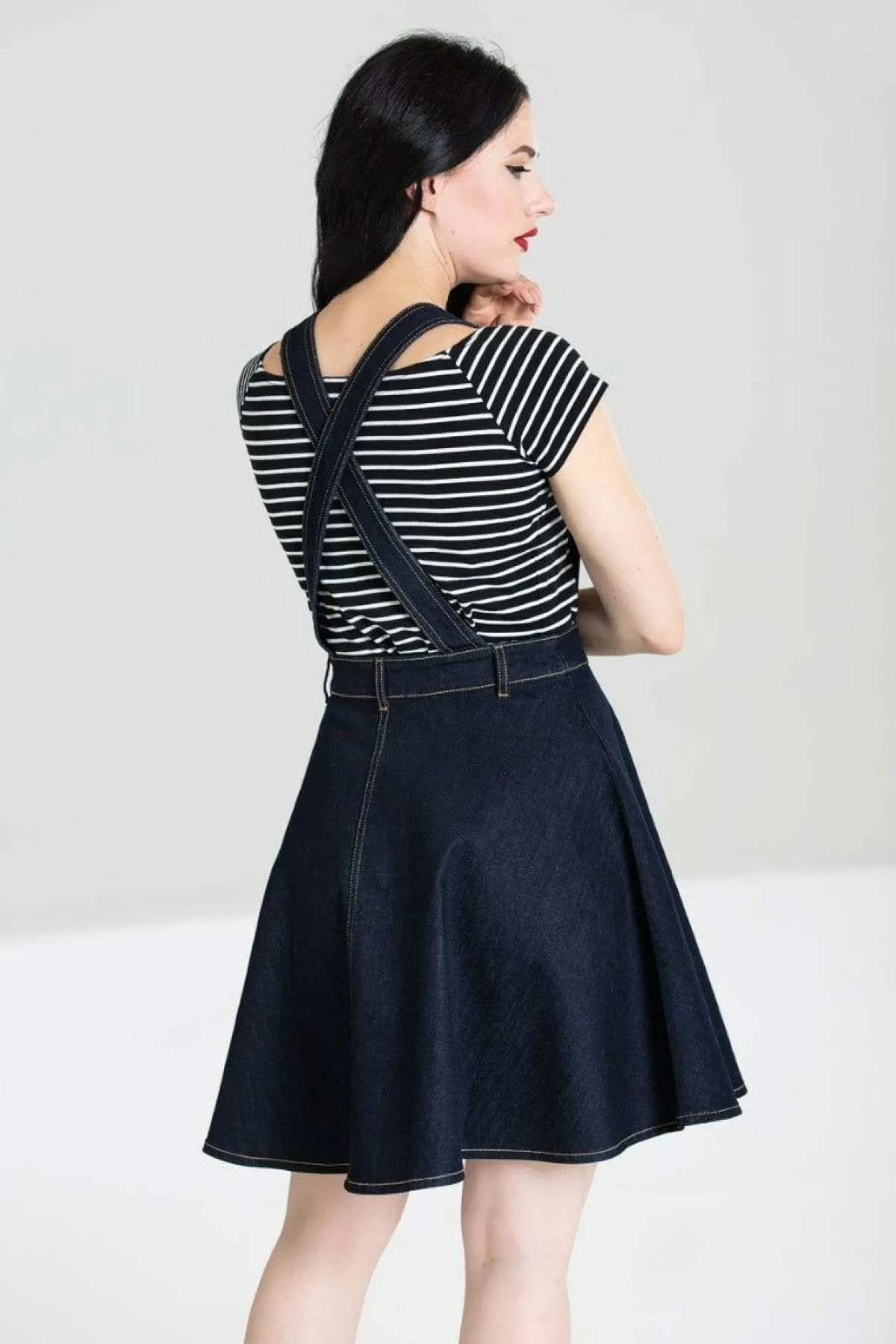 Women Hell Bunny Dresses<Dakota Pinafore Dress