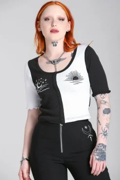 Women Hell Bunny Knitted Tops<Dark Light Top