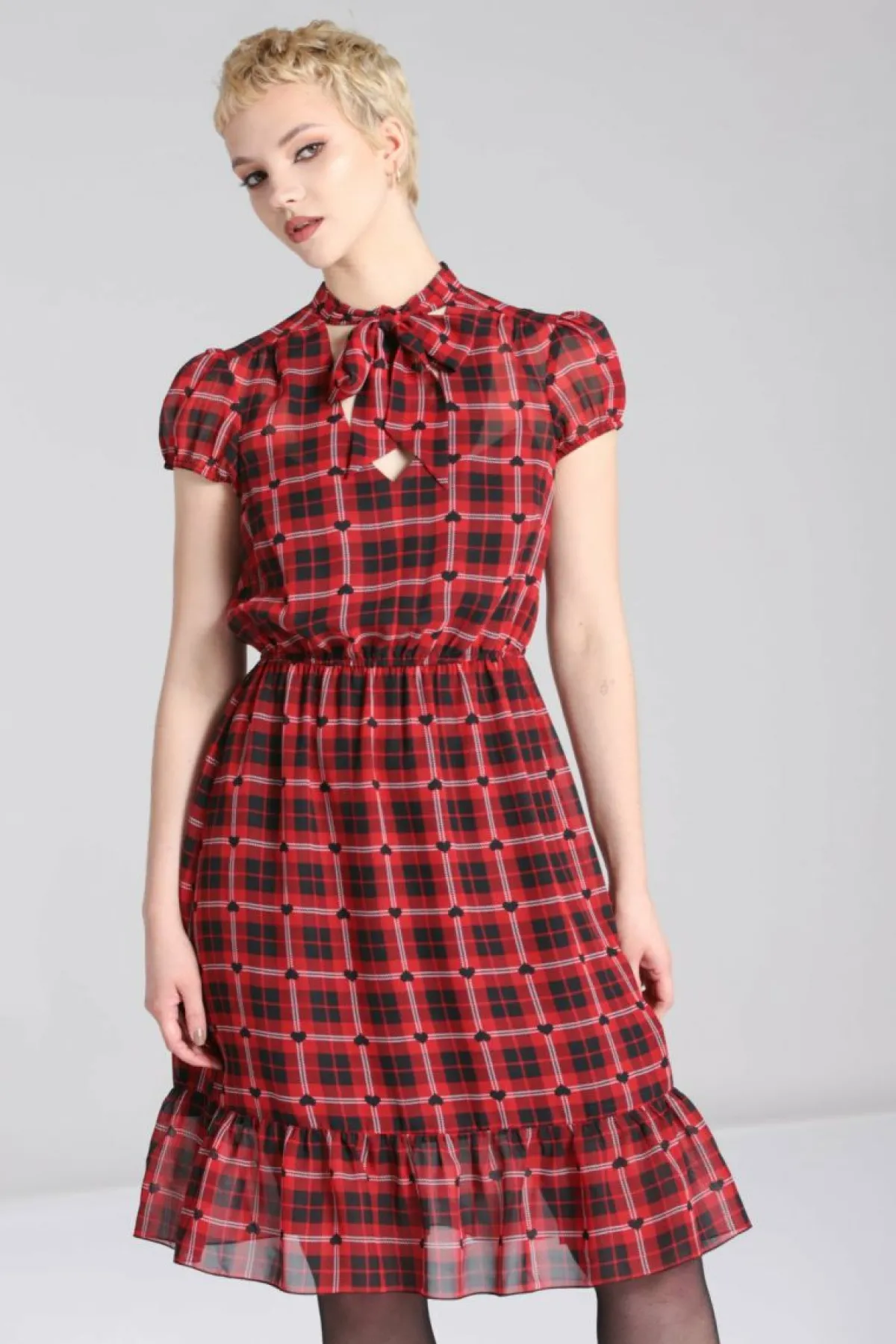 Women Hell Bunny Knee Dresses<Date Night Knee Dress