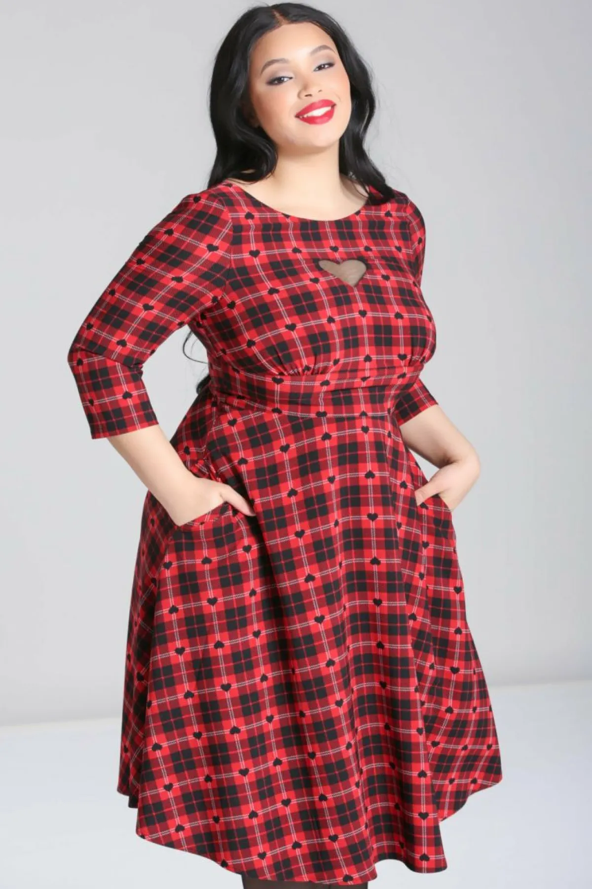 Women Hell Bunny Midi Dresses<Date Night Midi Dress