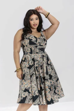 Women Hell Bunny Midi Dresses<Dominique 50'S Dress