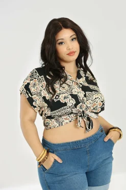 Women Hell Bunny Shirts<Dominique Shirt