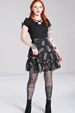 Women Hell Bunny Mini Skirts<Duality Skirt