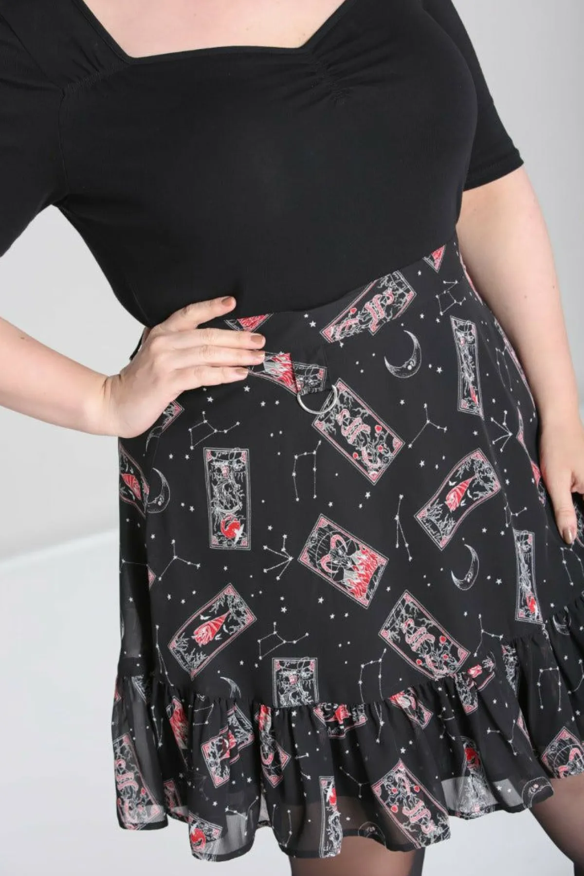 Women Hell Bunny Mini Skirts<Duality Skirt