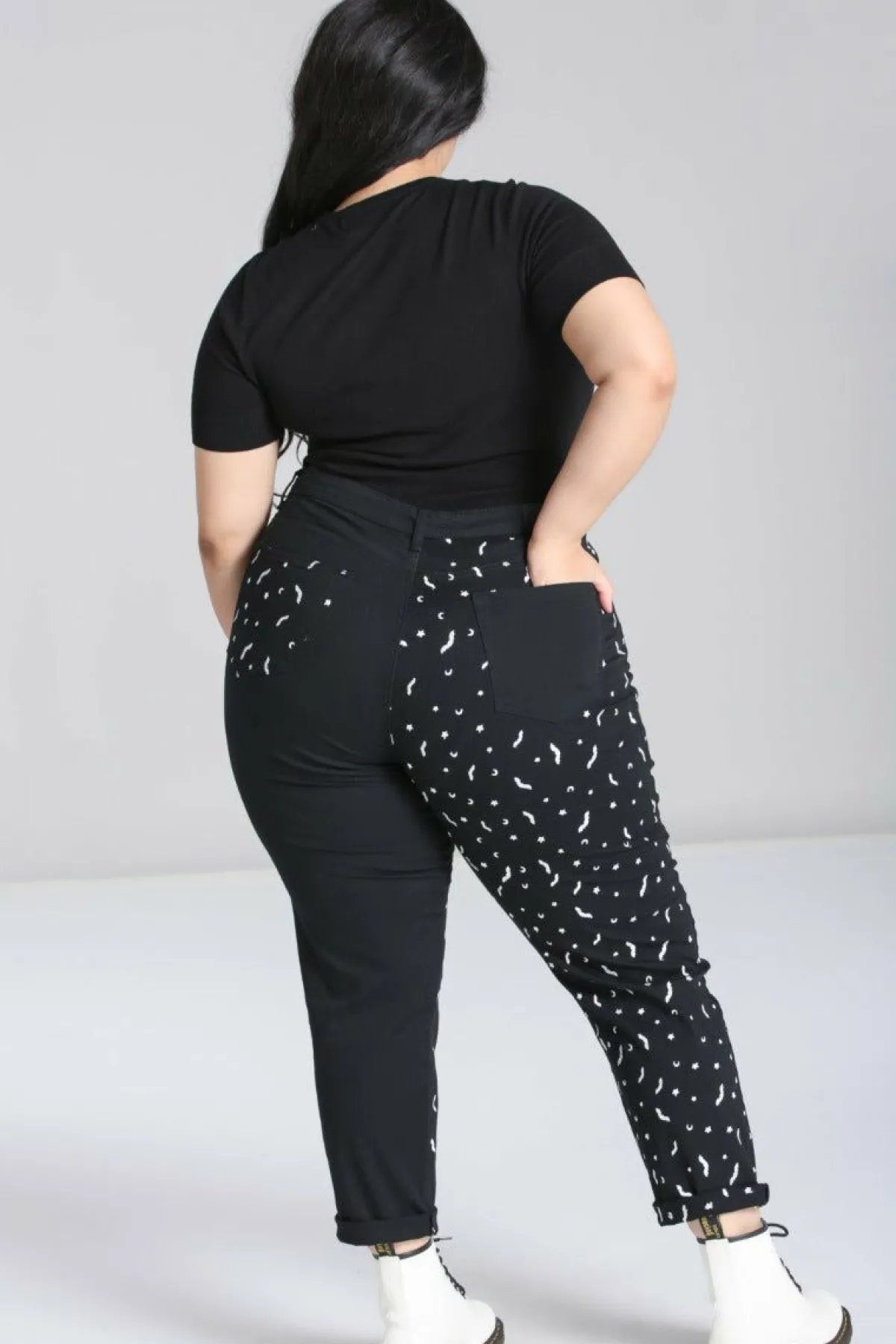 Women Hell Bunny Blouses<Duo Bat Jeans