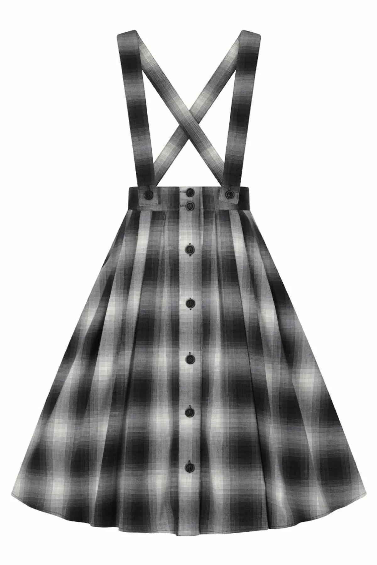 Women Hell Bunny Midi Skirts<Eddystone Pinafore Skirt