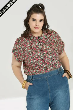 Women Hell Bunny Shirts<Effie Shirt