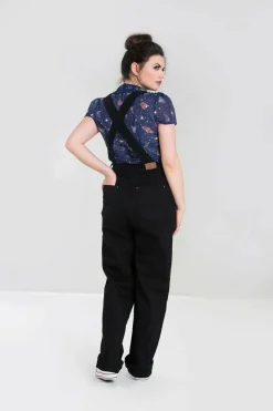 Women Hell Bunny Dungarees<Elly May Denim Dungaree
