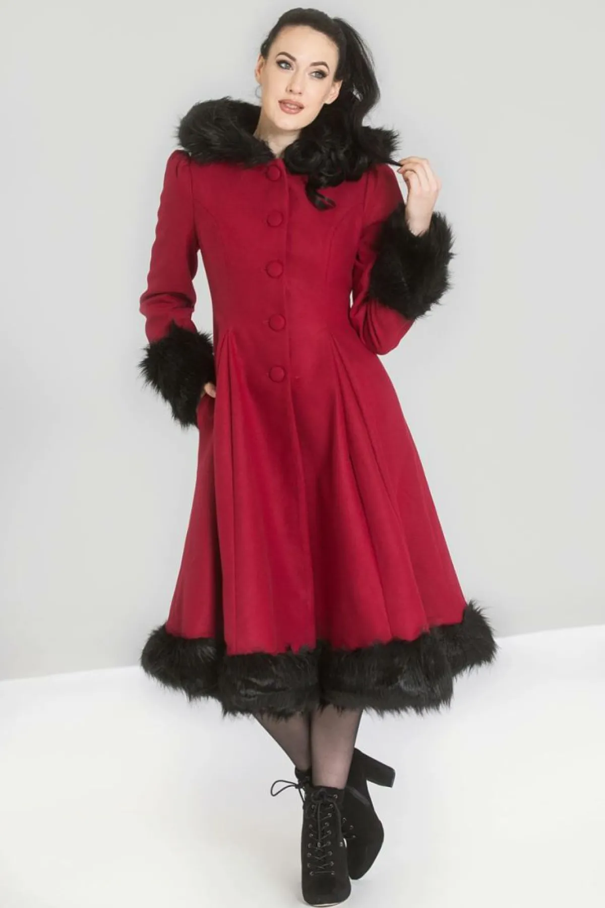 Women Hell Bunny Coats<Elvira Coat