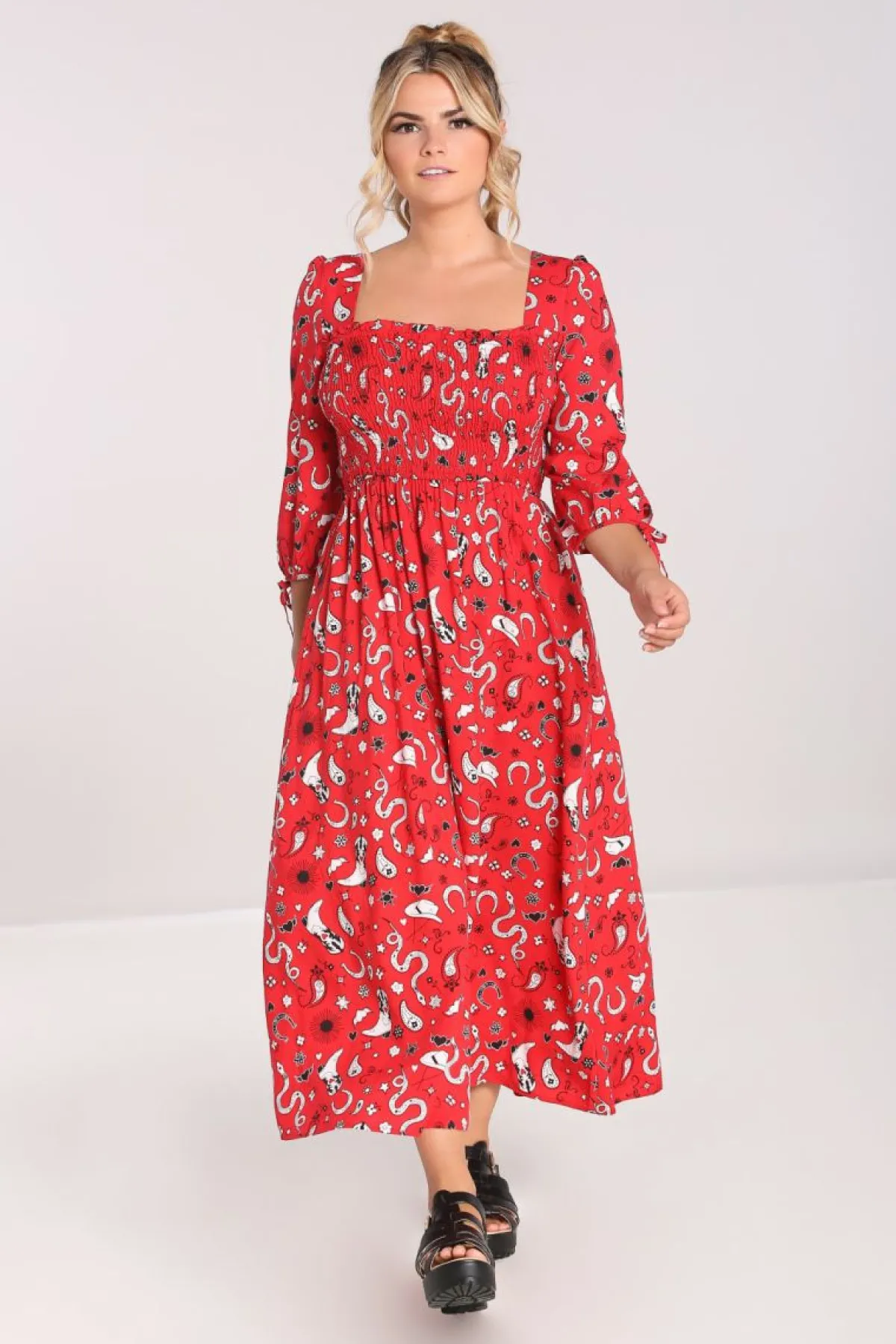 Women Hell Bunny Maxi Dresses<Emmylou Maxi Dress