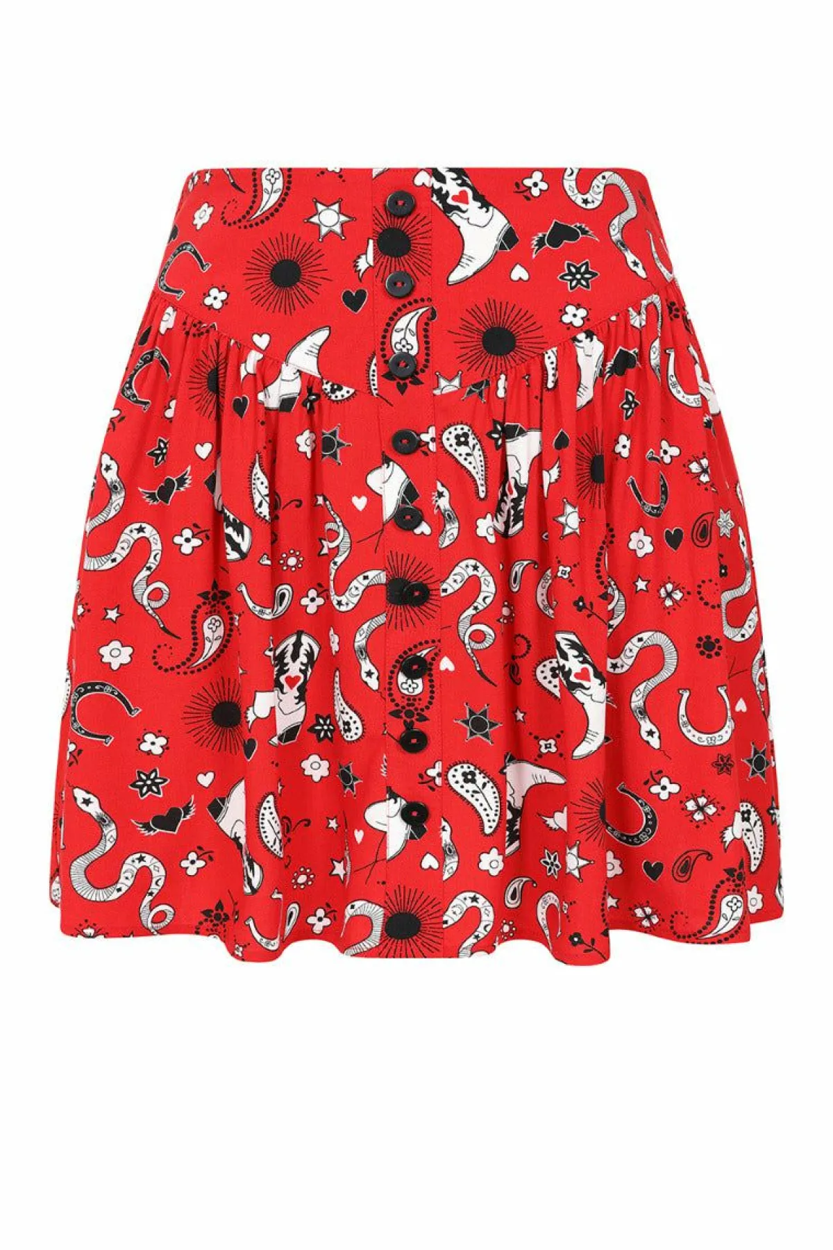 Women Hell Bunny Mini Skirts<Emmylou Skirt