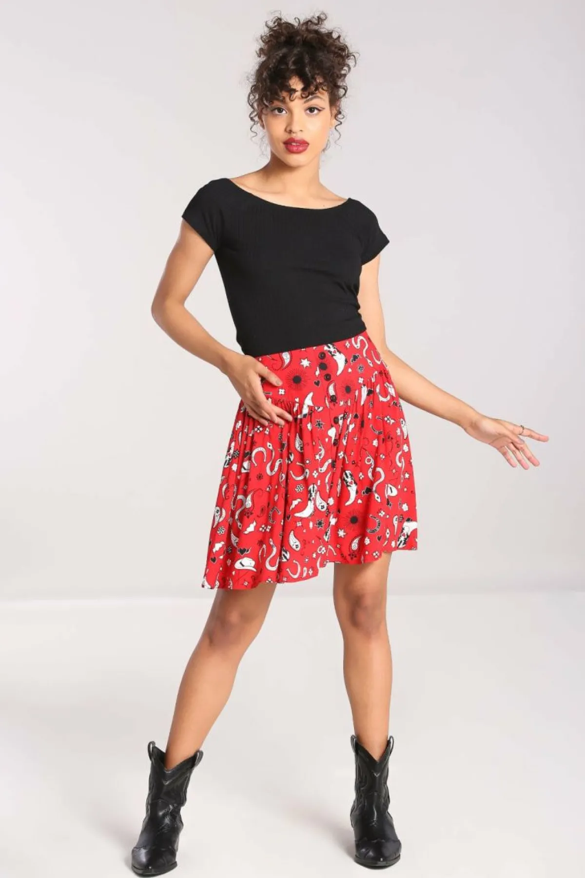 Women Hell Bunny Mini Skirts<Emmylou Skirt