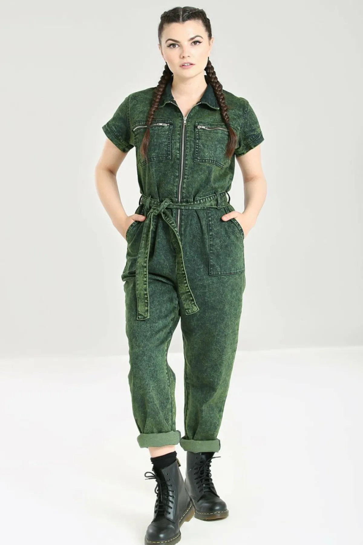 Women Hell Bunny Blouses<Finn Boilersuit