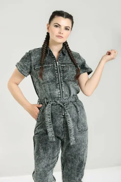 Women Hell Bunny Blouses<Finn Boilersuit