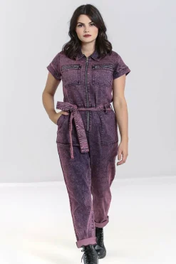 Women Hell Bunny Blouses<Finn Boilersuit