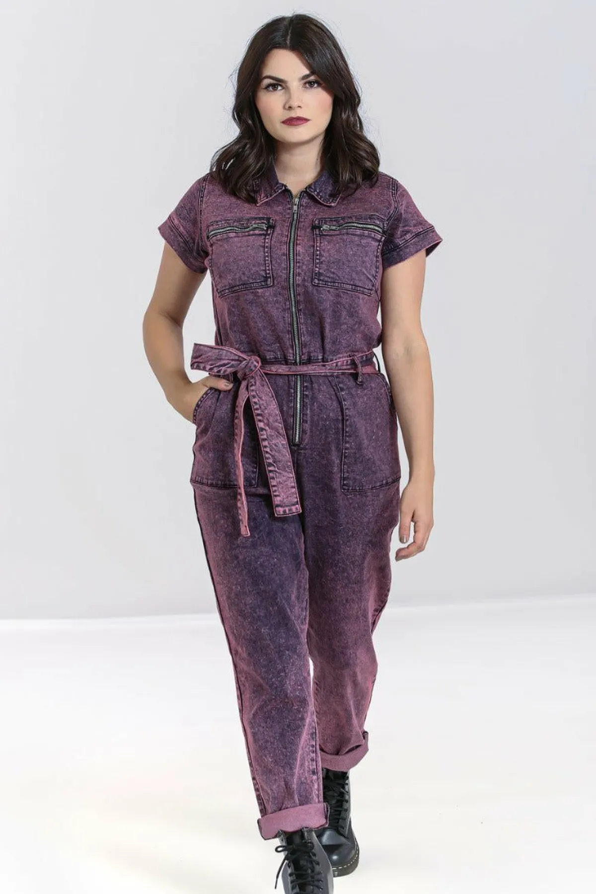 Women Hell Bunny Blouses<Finn Boilersuit