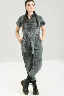 Women Hell Bunny Blouses<Finn Boilersuit