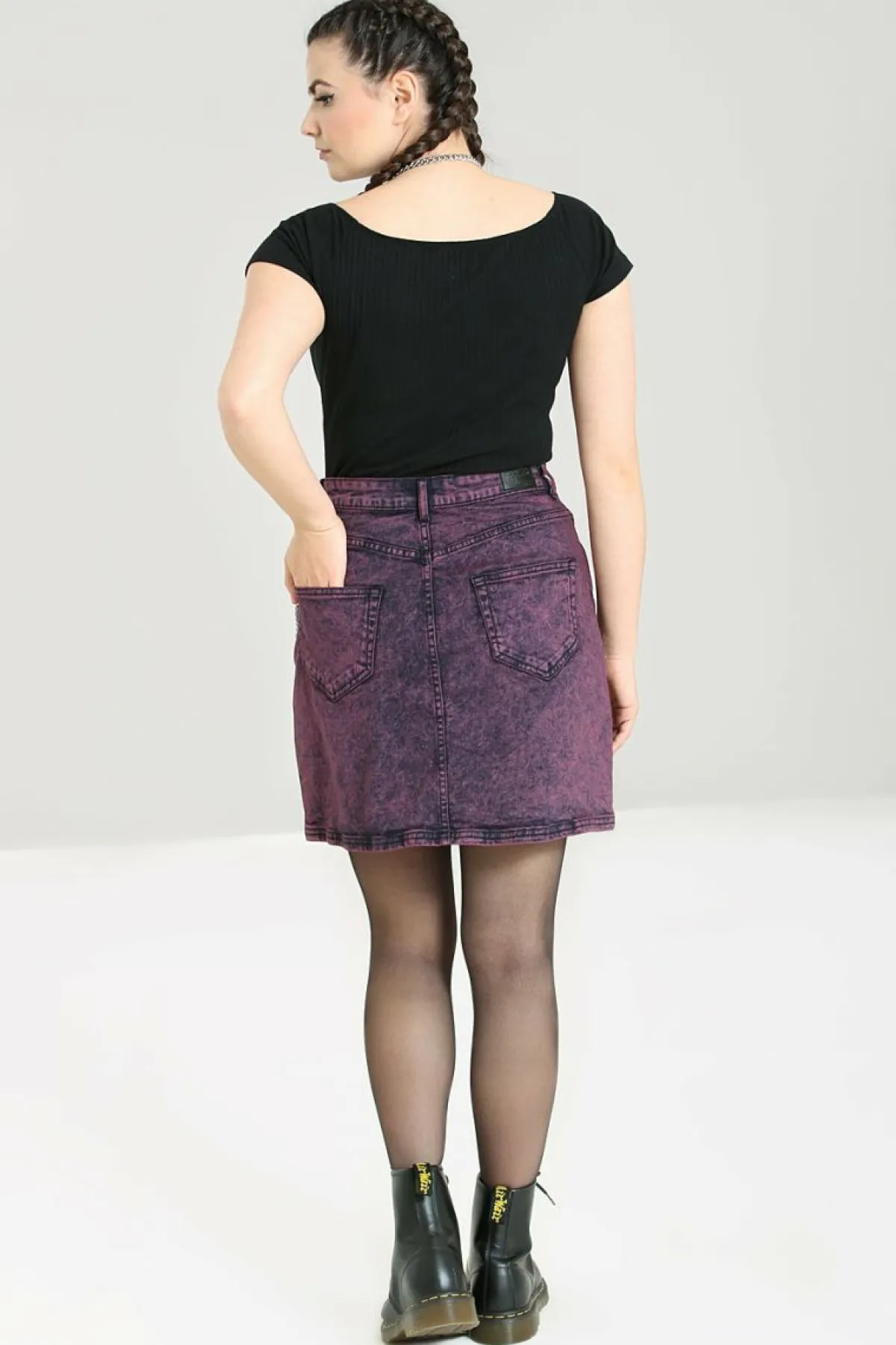 Women Hell Bunny Blouses<Finn Mini Skirt
