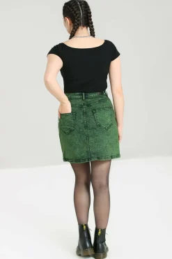 Women Hell Bunny Blouses<Finn Mini Skirt