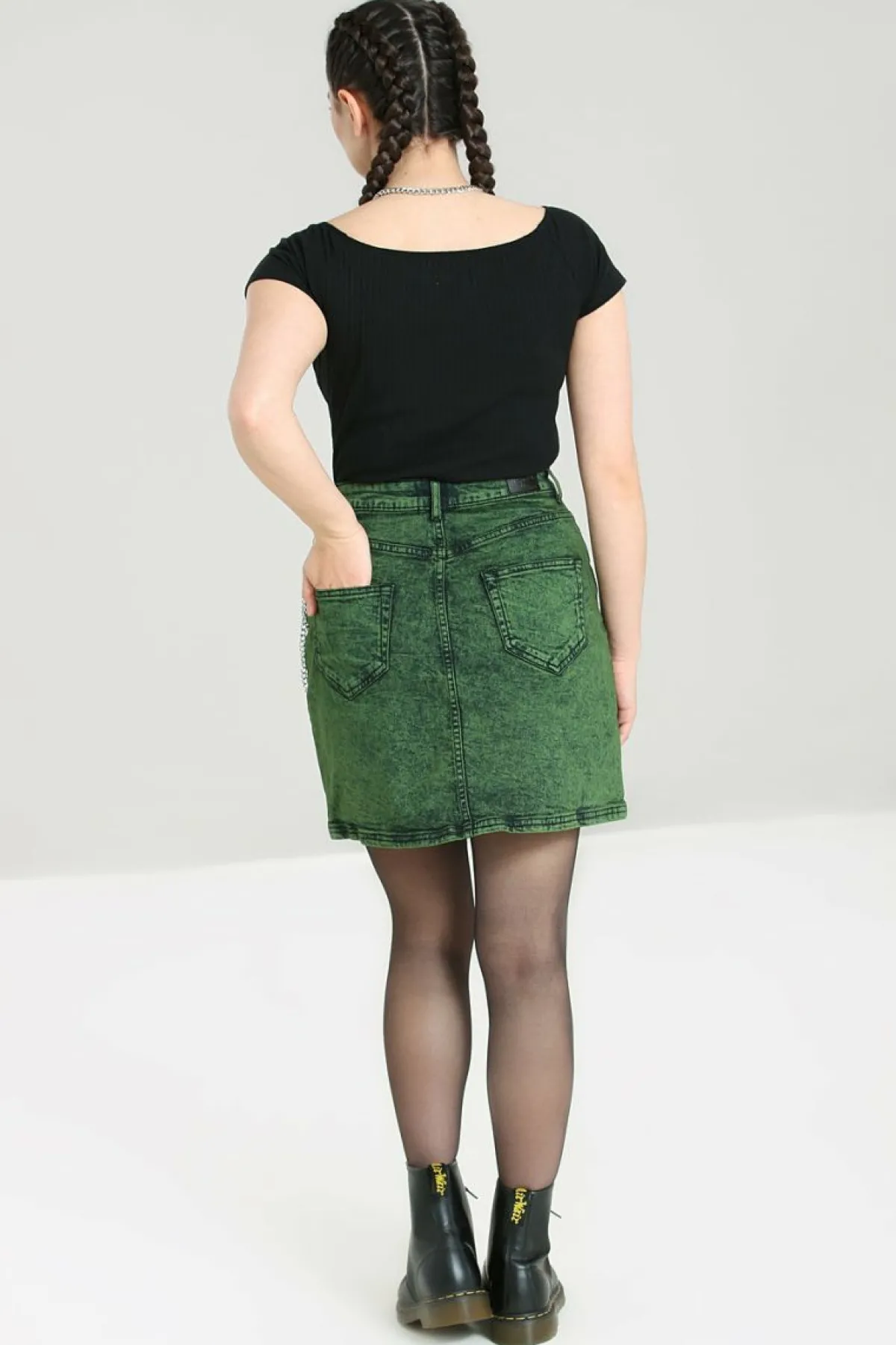 Women Hell Bunny Blouses<Finn Mini Skirt
