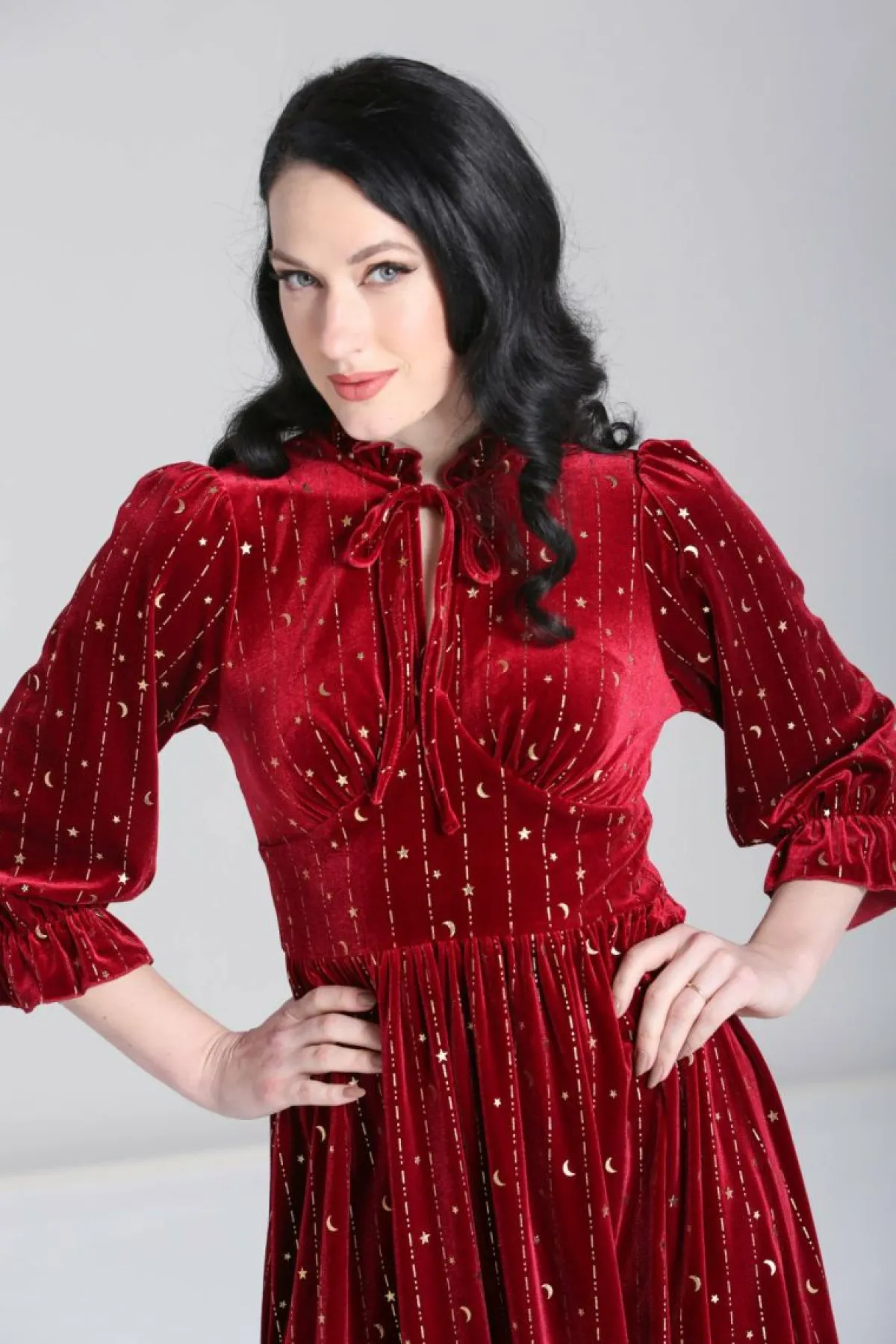 Women Hell Bunny Midi Dresses<Galactica Dress